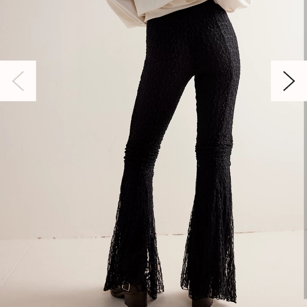 Georgina Mesh Flare Pants